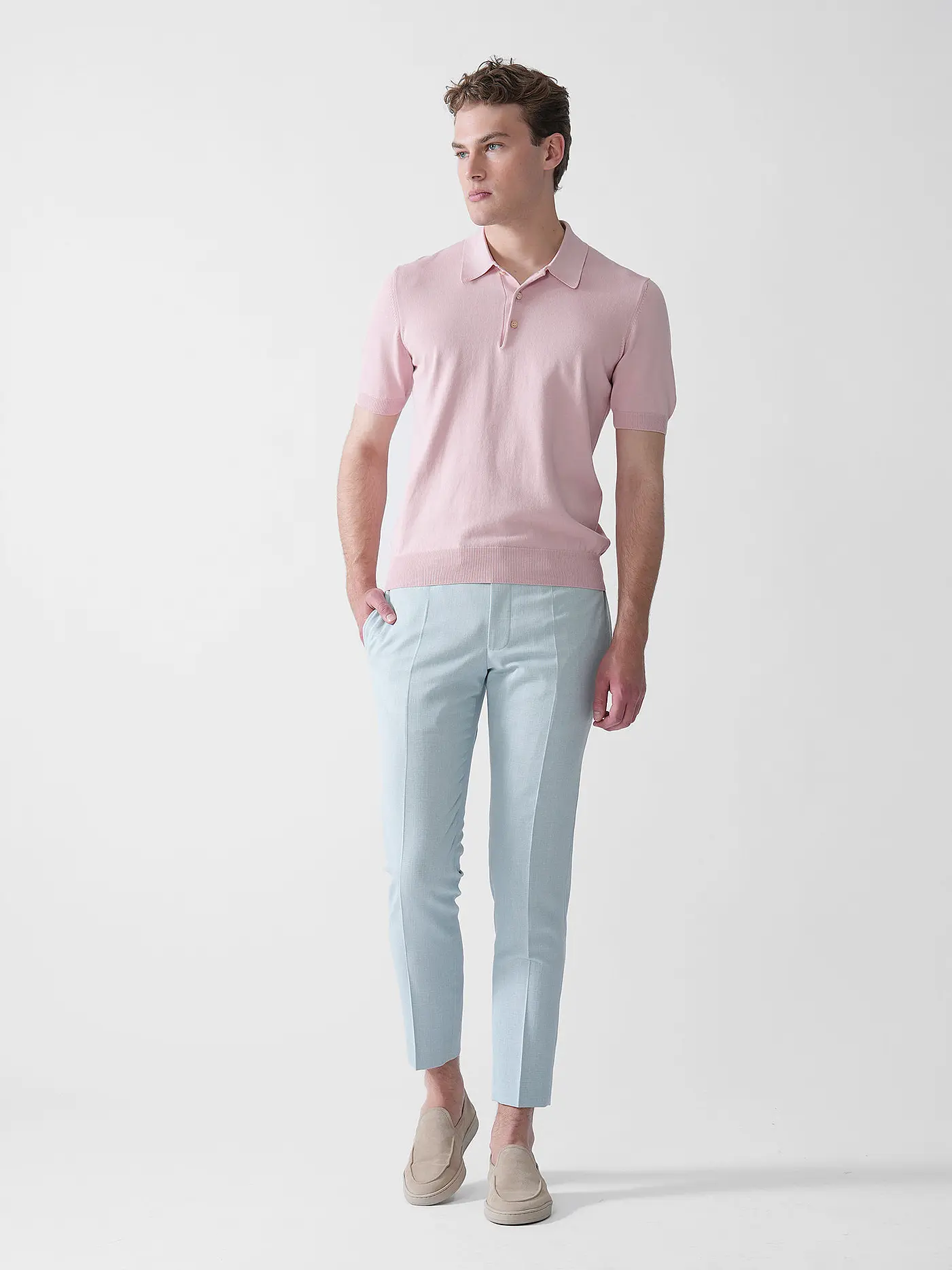 GRAN SASSO | Poloshirt | rosa